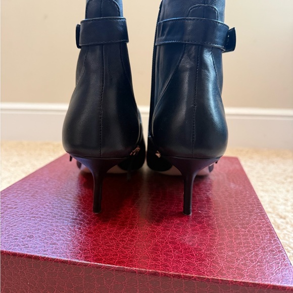 Tamara Mellon Black Heeled Boots - Picture 3 of 6